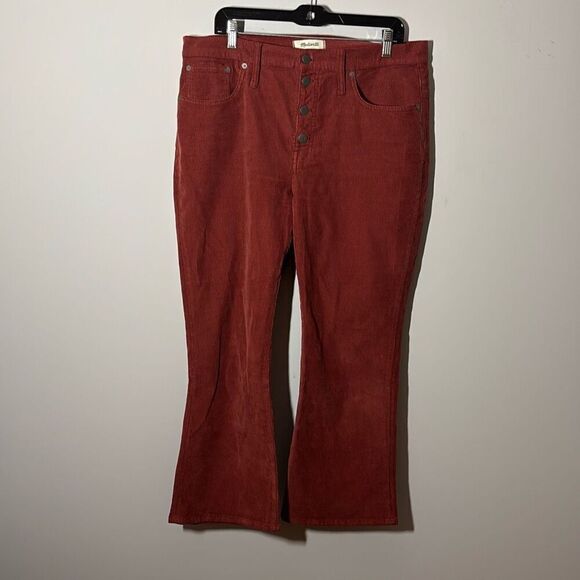 Madewell cali denim boot corduroy pants size 32 C17-26 - Picture 1 of 4